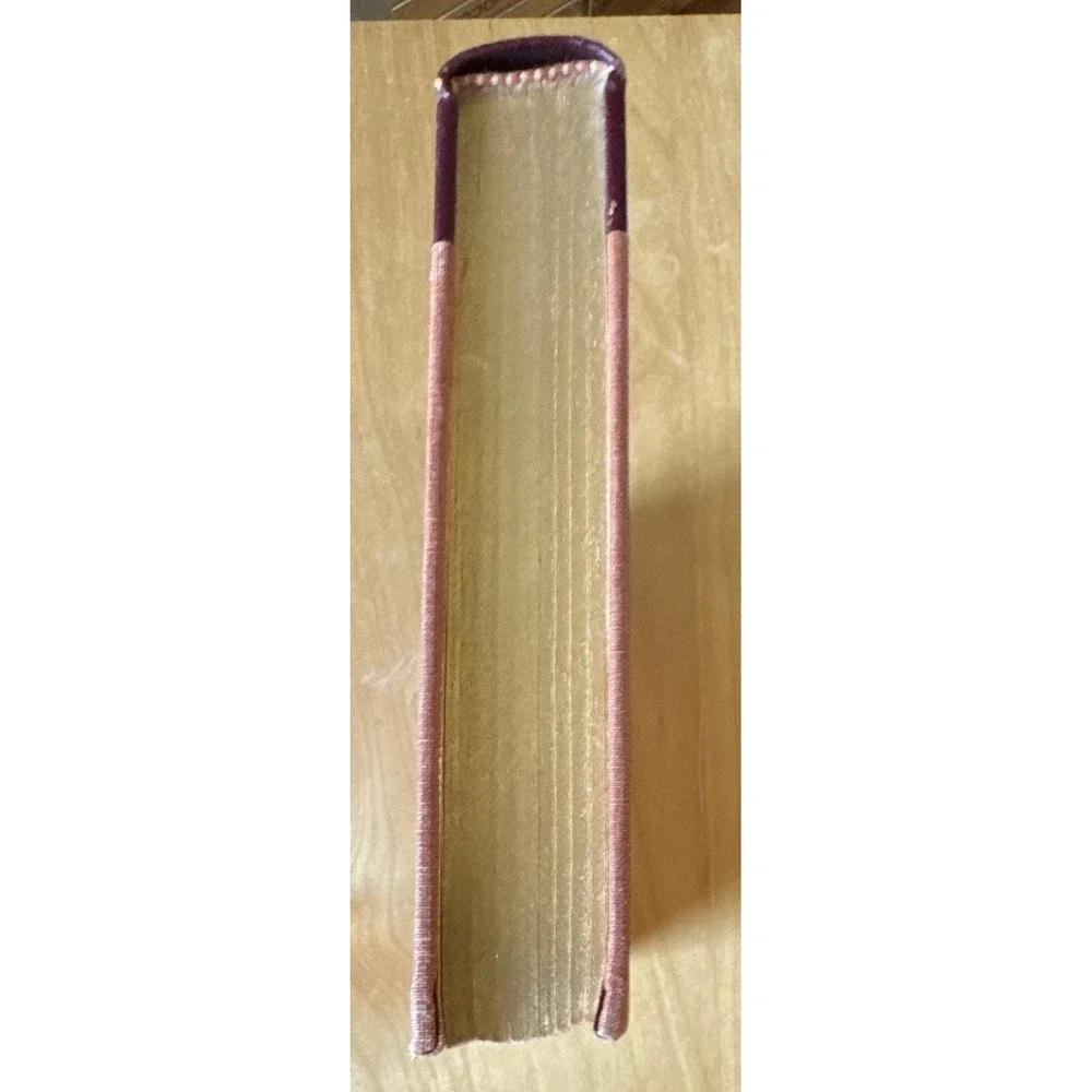 Robinson Crusoe 1957 Fine Editions Press Hardcover Leather Spine Vintage